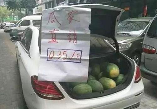 卖车还吃瓜